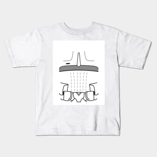 SnowTrooper Armor Graphic Kids T-Shirt
